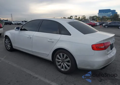 2013 Audi A4 2.0T Premium z USA, uszkodzony, nr VIN WAUAFAFL0DN050865